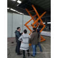 CE 300kg 500kg  Mini cargo hydraulic industrial used warehouse stationary scissor lift